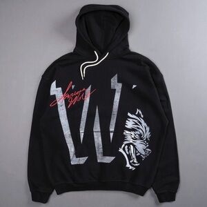 Darc Sport premium Vintage Chicago Wolves Bishop Hoodie 🖤